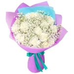 Букет Белым бело